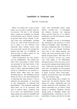 Landslides In Southeast Asia