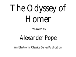 The Odyssey - Roman Roads Media