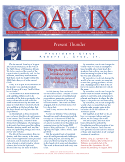 Winter - No. 1 - American Bar Association