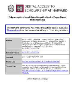 Sikes, Paper-Based Diagnostics