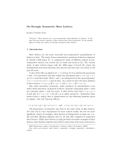 On Strongly Symmetric Skew Lattices