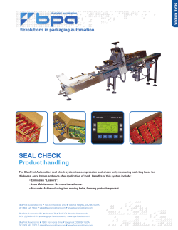 seal check - The Total Package