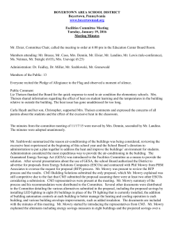 Elementary Attendance Review Meetings