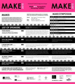 MAKE 2015