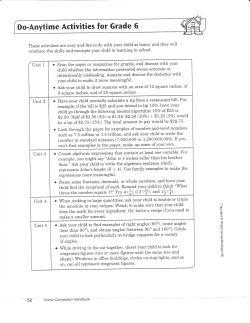 Bo-Anytime Activities for Grade 5