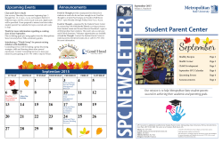 September - Metropolitan State University