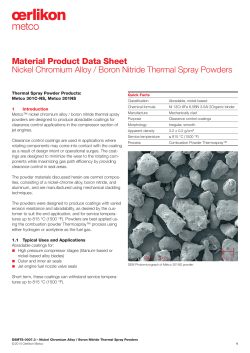 DSMTS-0007.3 Nickel Chromium Alloy / Boron Nitride