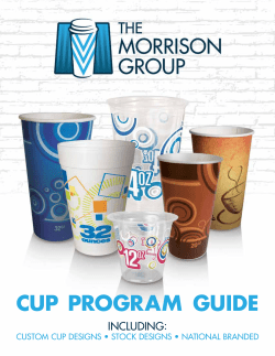 HOT CUPS - The Morrison Group