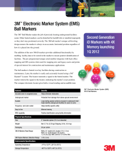 3M™ Electronic Marker System (EMS) Ball Markers