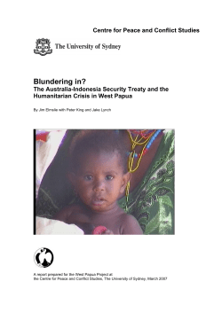 Blundering in - The University of Sydney