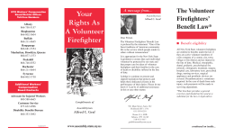 Your Rights As A Volunteer Firefighter
