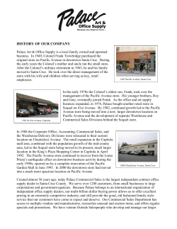 history of our company