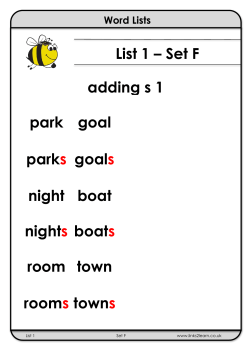 Spelling Bees at Home Phase-6