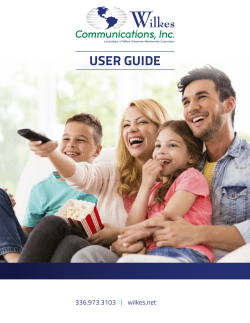 user guide - Wilkes Communications