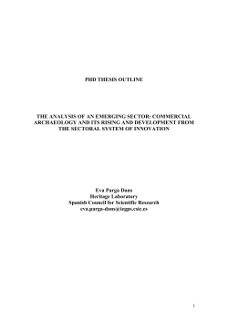 commercial archaeology and its rising and development from the