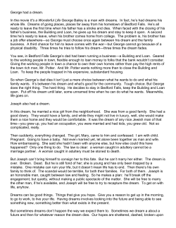 Joseph had a dream - Community of Faith