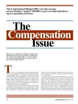 The Compensation Issue