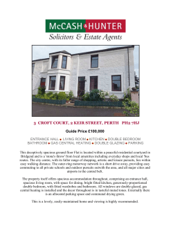 3 CROFT COURT, 2 KEIR STREET, PERTH PH2 7HJ Guide