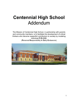 Centennial High School