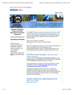 April - USGBC - Illinois Chapter
