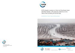 IUCN situation analysis on East and Southeast Asian intertidal