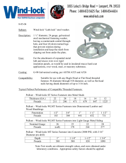 8-03-06 Subject: Wind-lock &ldquo;Lath-lock&rdquo; steel washer. Description: 1