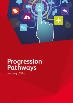 Progression Pathways