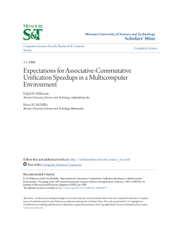 Expectations for Associative-Commutative