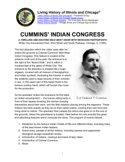 CUMMINS` INDIAN CONGRESS - The Digital Research Library of