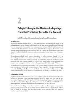 Pelagic Fishing in the Mariana Archipelago: From the Prehistoric