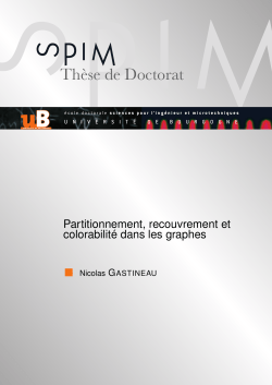 Th&egrave;se de Doctorat - of Nicolas Gastineau