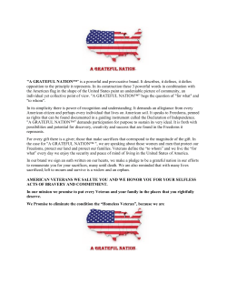 Mission Statement - Honor 2 Our Heroes