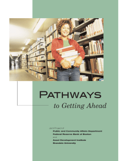 new path - Institute on Assets and Social Policy