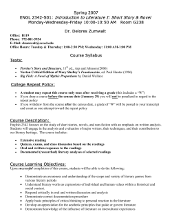 Syllabus - Collin College Faculty Website Directory