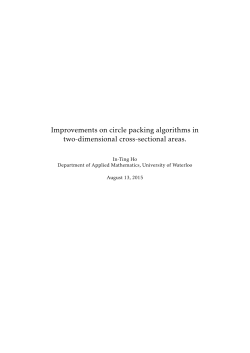 Improvements on circle packing algorithms in two