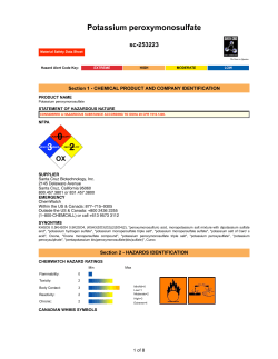 Potassium peroxymonosulfate