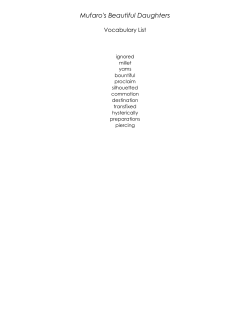 Mufaro`s Beautiful Daughters