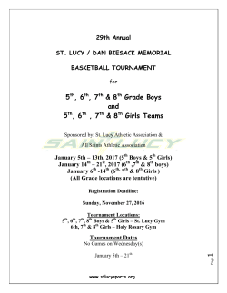 St. Lucy - SportsScene