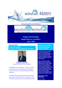 December 2016 Newsletter