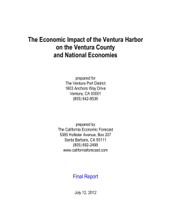 Final Report - Ventura Harbor