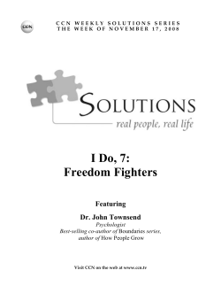 I Do, 7: Freedom Fighters - Cloud Townsend Resources