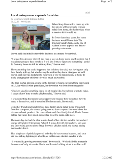 Local entrepeneur expands franchise