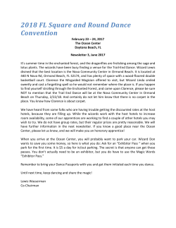 64th FL Square and Round Dance Convention Update #1