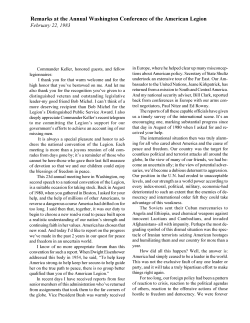 Reagan Describes the Evil Empire
