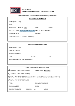 OBC request form