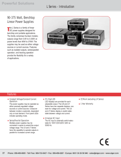 L-DS - AMETEK Programmable Power