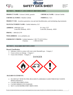 Product SDS - Gilson Company, Inc.