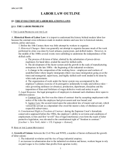 Labor Law - wyolaw.org