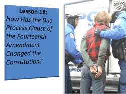 L18 14th Am-Due Process