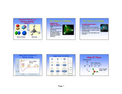 Chapter 10: Hybid Orbitals